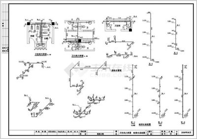某地四層歌舞廳給排水系統施工圖（含消防）賞析與設計要點